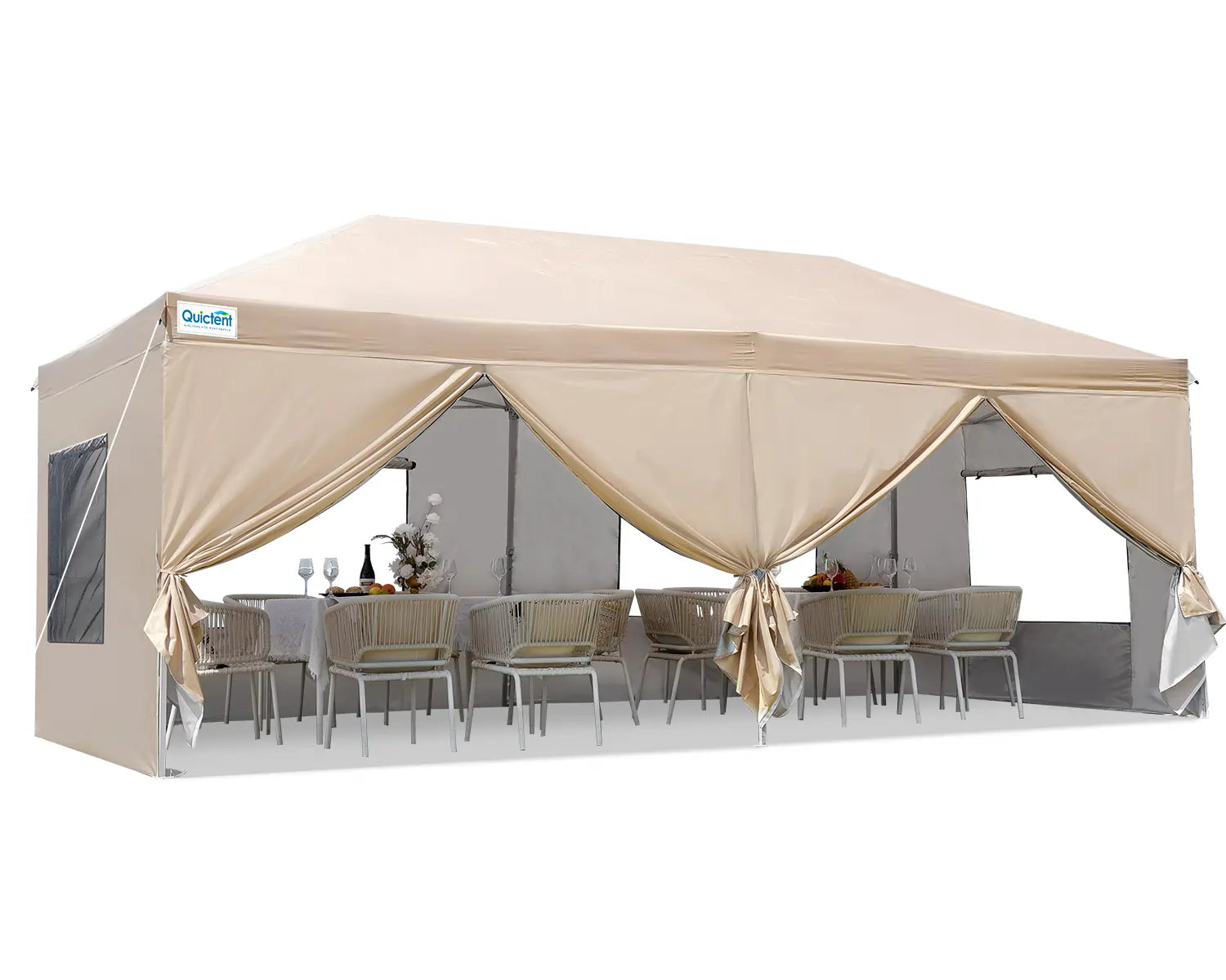 Privacy 10' x 20' Pop Up Canopy with Sides