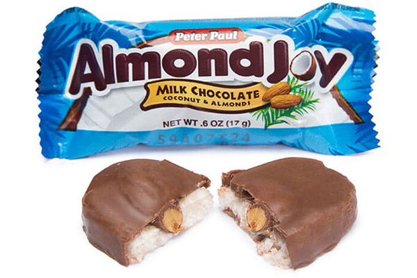 127402-Almond Joy Snack Size Candy Bars: 18-Piece Bag