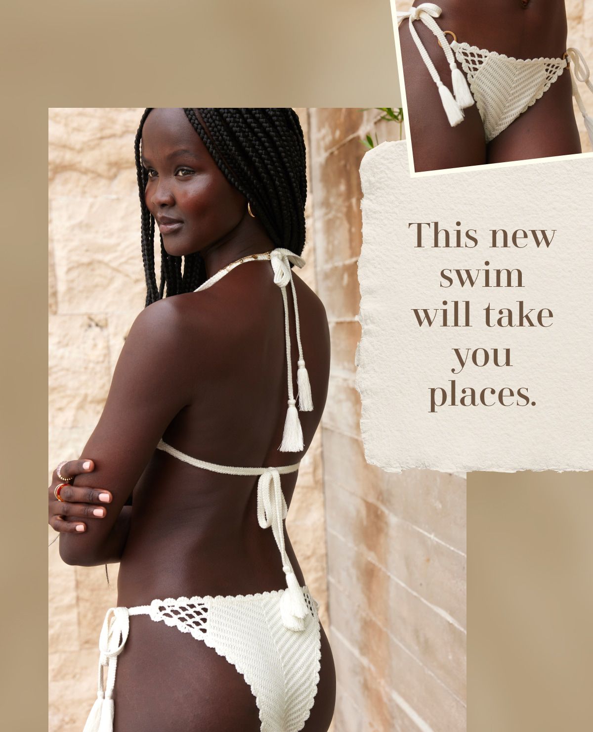 This new swim will take you places.