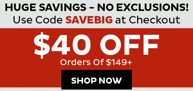 $40 off $149+