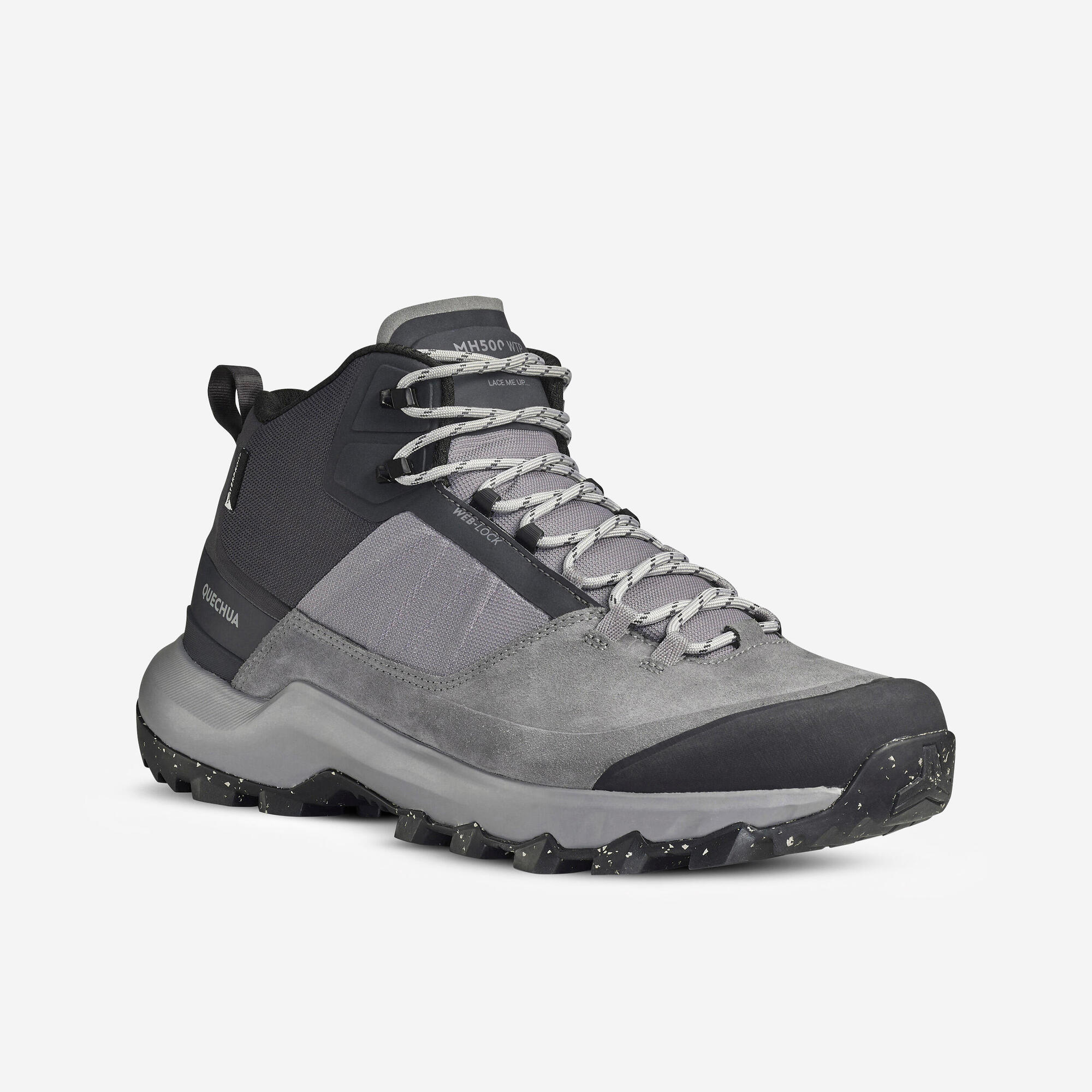 Image of Men's MH500 Waterproof Mid Hiking Shoes