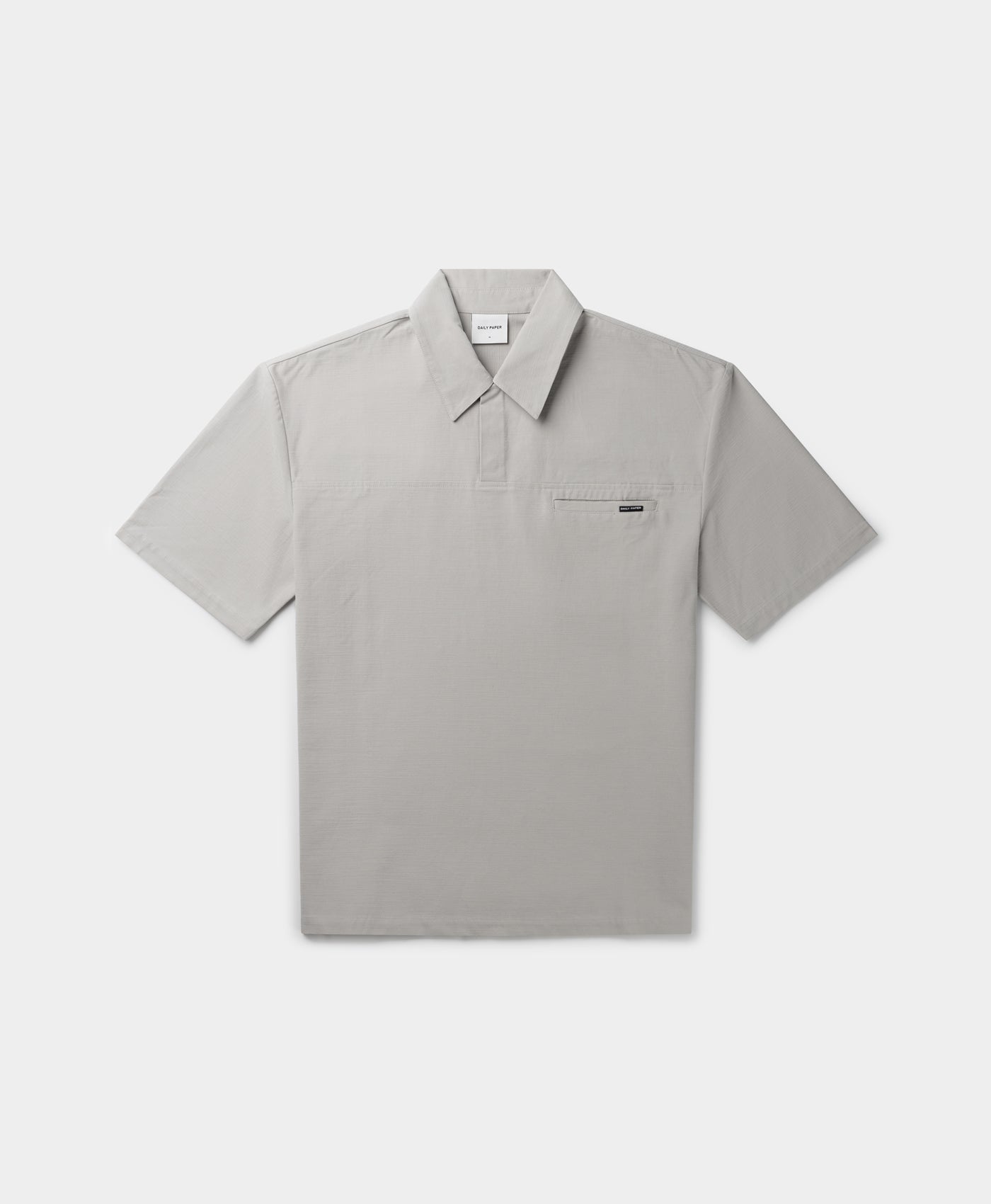 Image of Sleet Grey Dembe Relaxed Shirt