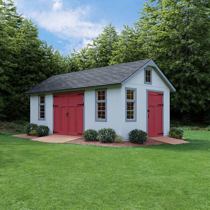 Costco's New Shed Doubles as a Backyard Retreat—and It's on Major Sale Right Now