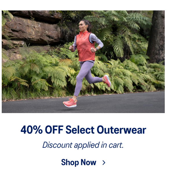 40% Off Select Outerwear