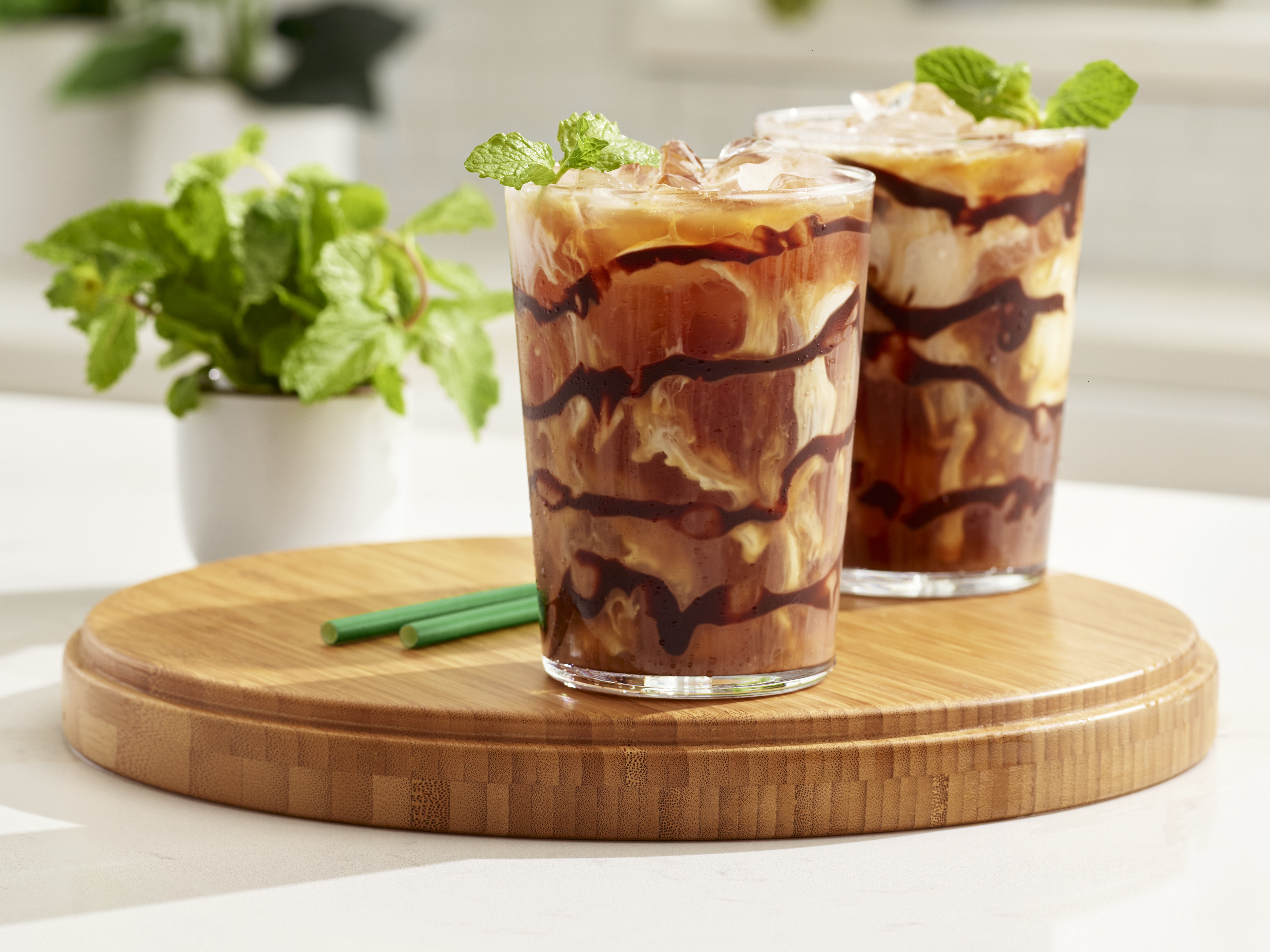 Choco Mint Iced Coffee