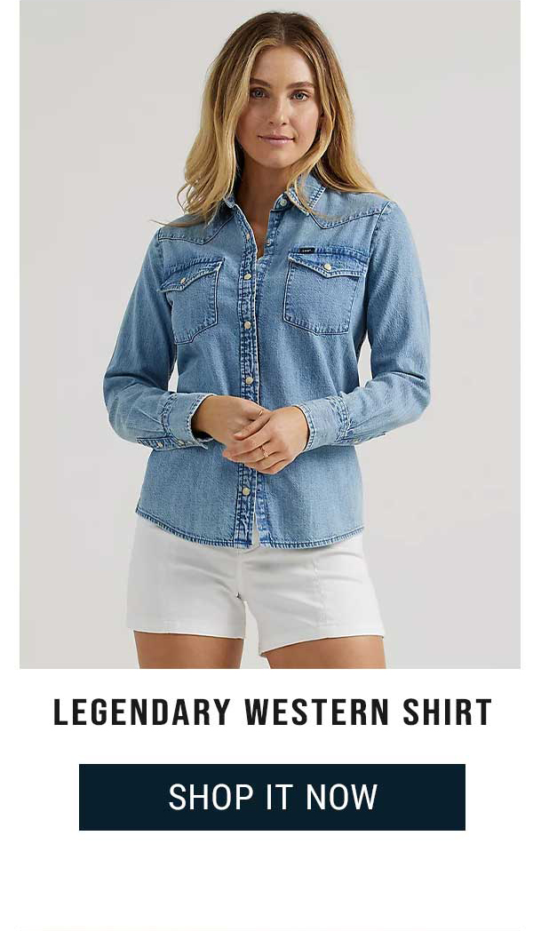 Legendary Western shirt. Shop it Now