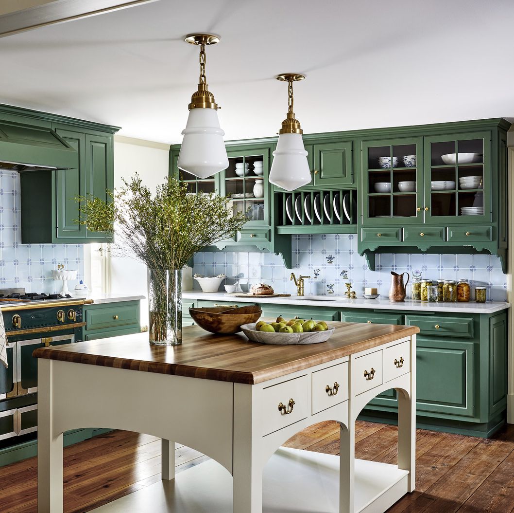 Our 15 Favorite Green Kitchen Cabinet Ideas for the Heart of Your Home