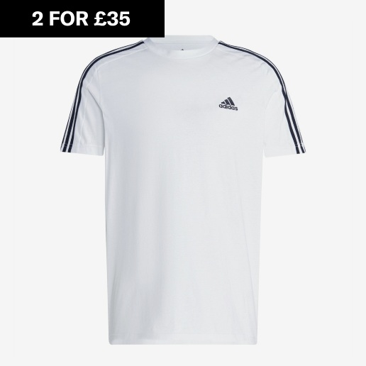 adidas Essentials 3-Stripes T-Shirt Mens