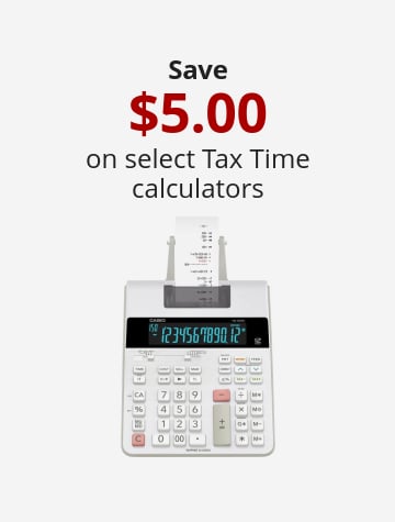 Save 5 on Tax Time calculators