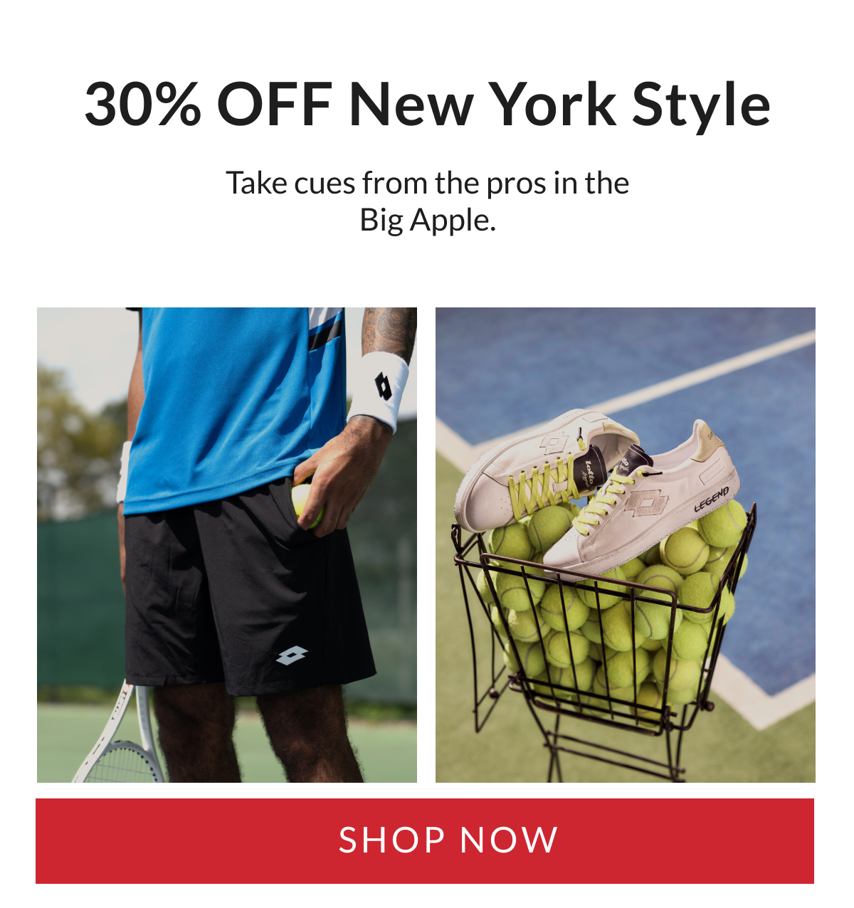 30% OFF New York Style | SHOP NOW