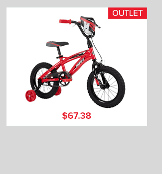 Huffy - MotoX Red Kids Bike