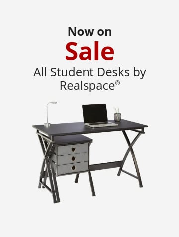 Now on Sale All Student Desks by Realspace®