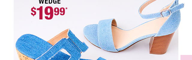 Denim Heel $16.99*