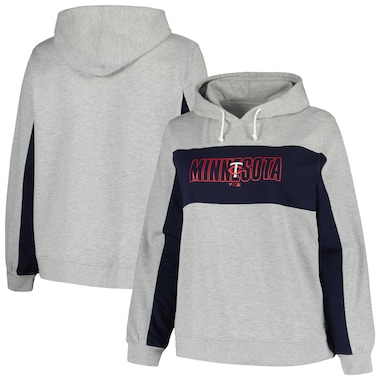  Profile Heather Gray  Plus Size Pullover Hoodie