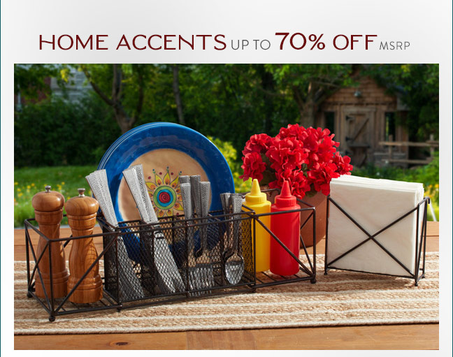 Shop Home Accents up to 70% Off MSRP