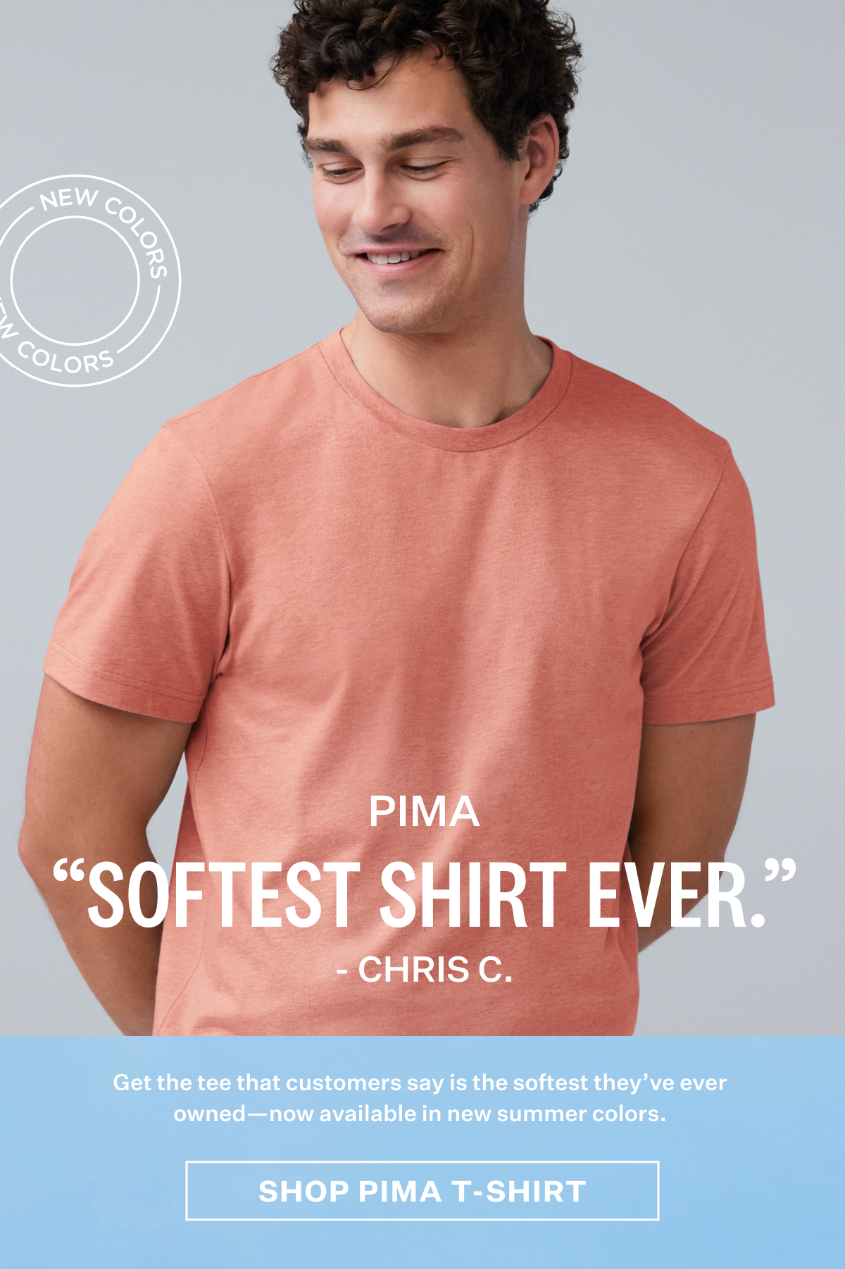 Pima Crew Neck T-Shirt