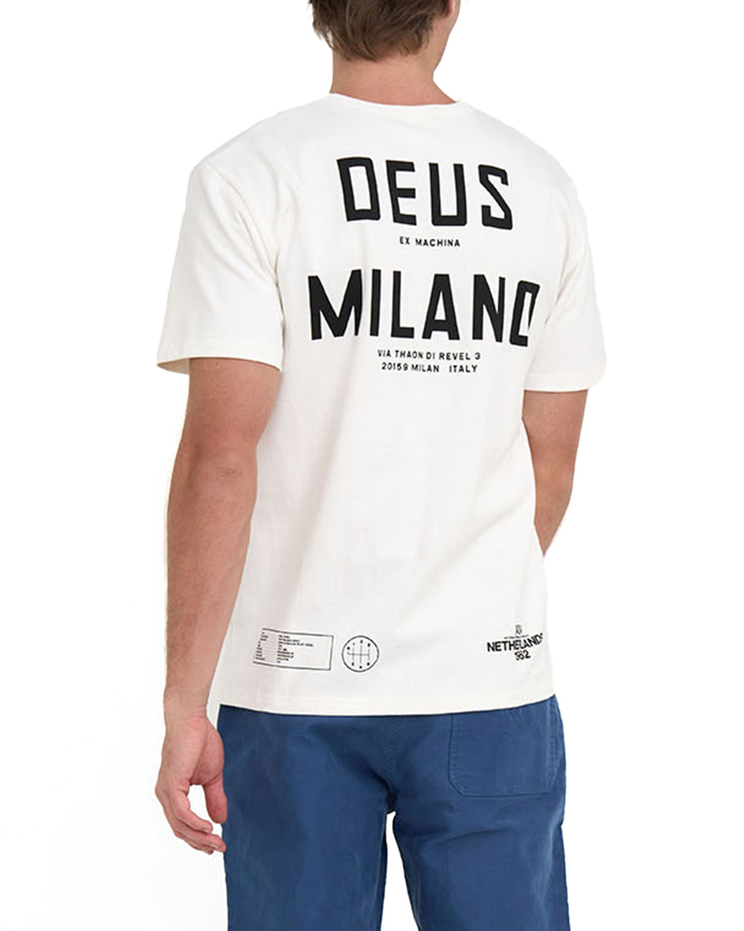 Image of Milano Address Tee - Vintage White