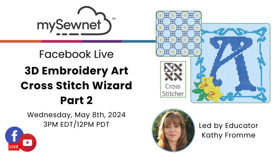 Experience the Singer Momento Craft Cutting Machine LIVE! with SINGER Educator Bethany McCue. BONUS! Tune in for an EXCLUSIVE OFFER!