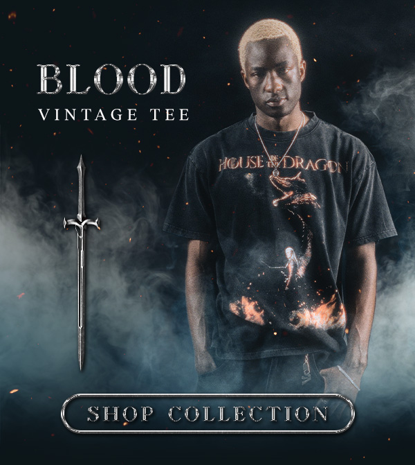 Blood Vintage Tee. Shop now.