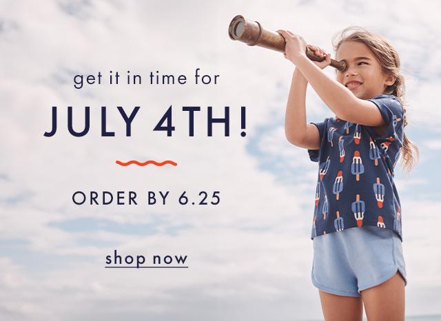 get it in time for JULY 4TH!| ORDER BY 6.25 | shop now