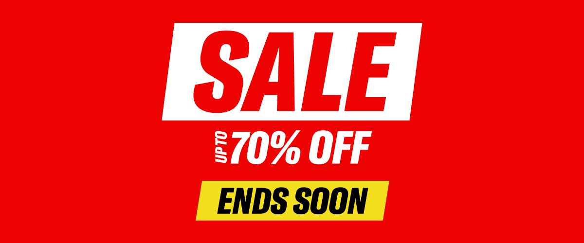 Sale Up to 70% Off Ends Soon