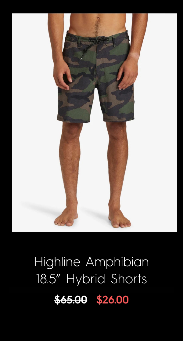 Highline Amphibian 18.5" Hybrid Shorts