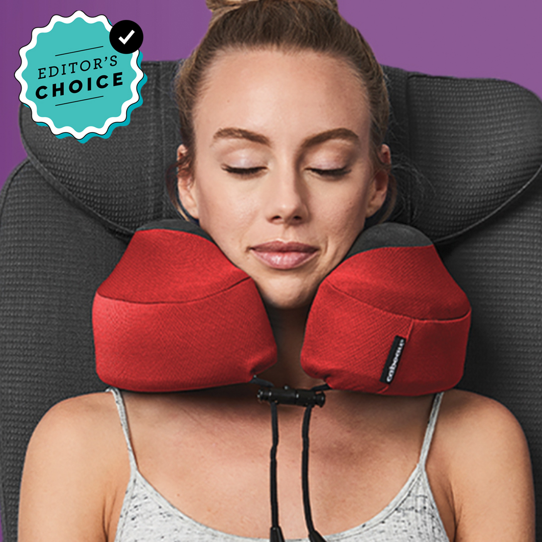 This Travel Pillow Is Going to Majorly Upgrade Your Plane Game