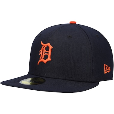  New Era Navy  Authentic Collection On-Field Road 59FIFTY Fitted Hat