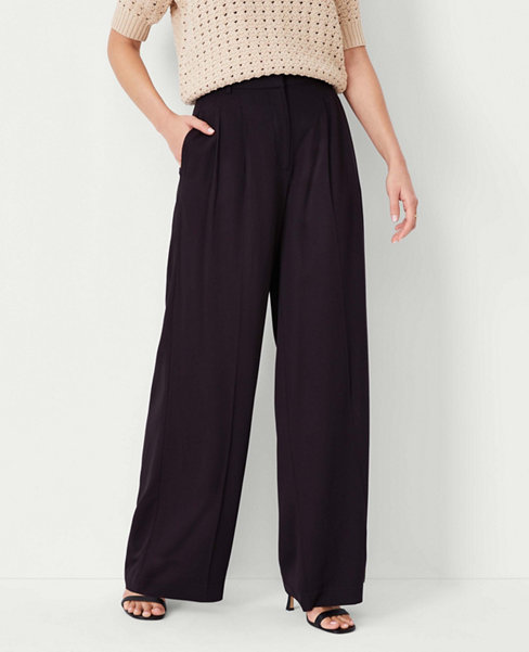 The Pleated Wide Leg Pant