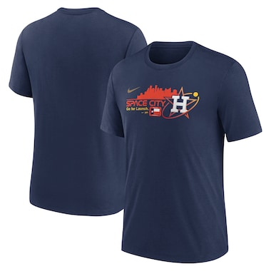  Nike Navy  City Connect Tri-Blend T-Shirt