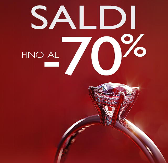 Saldi fino al 70%