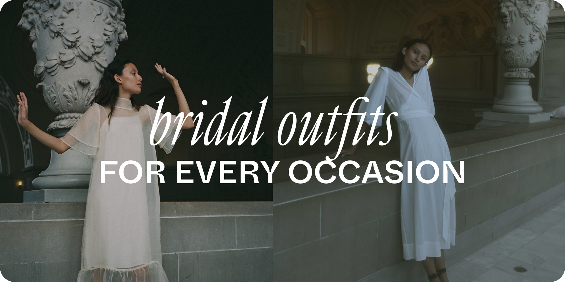 bridal outfits for every occasion