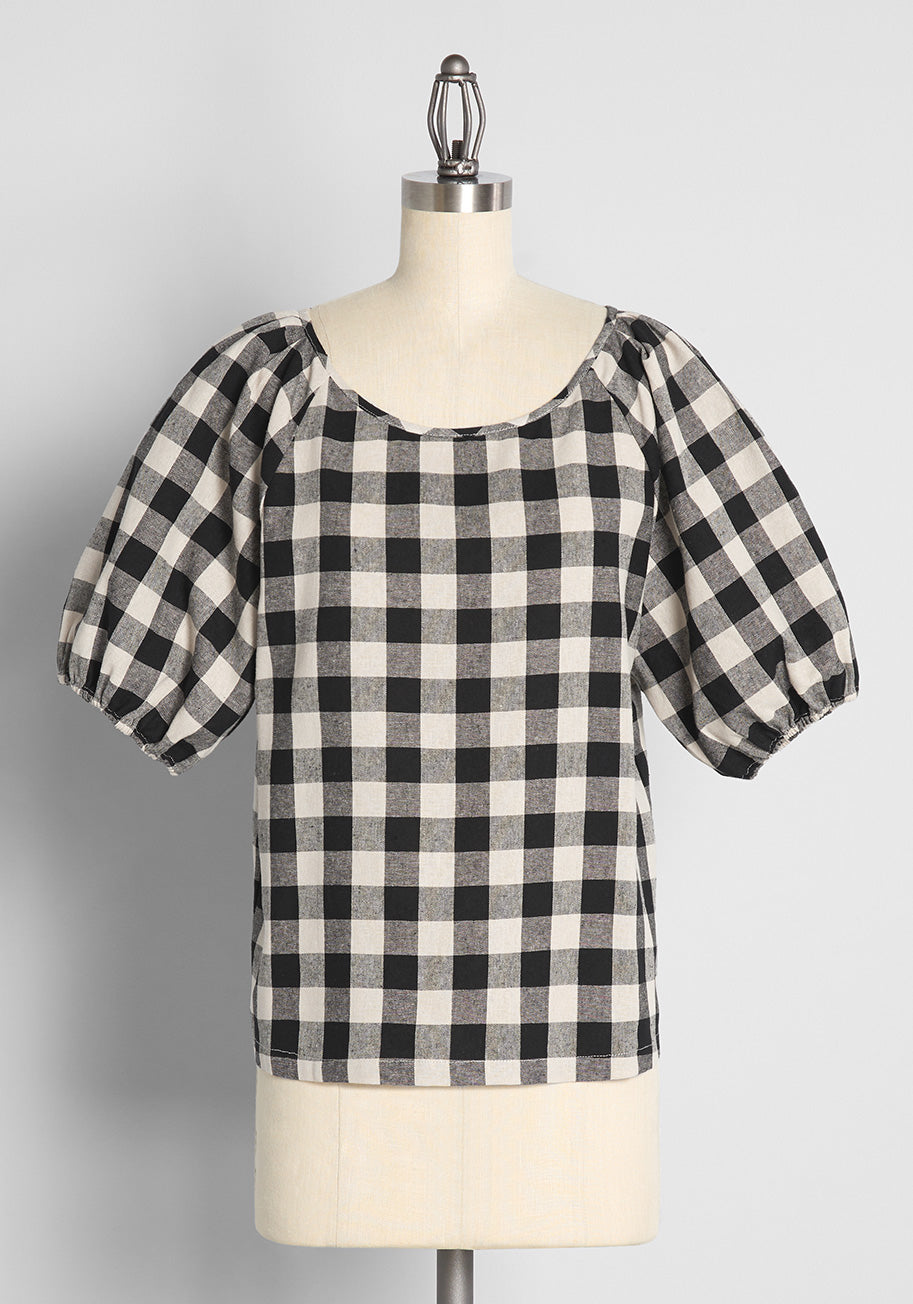 Image of Check You Out! Top - Pre-Loved