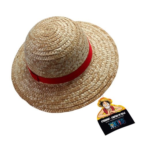 One Piece Luffy Straw Adult Size Hat