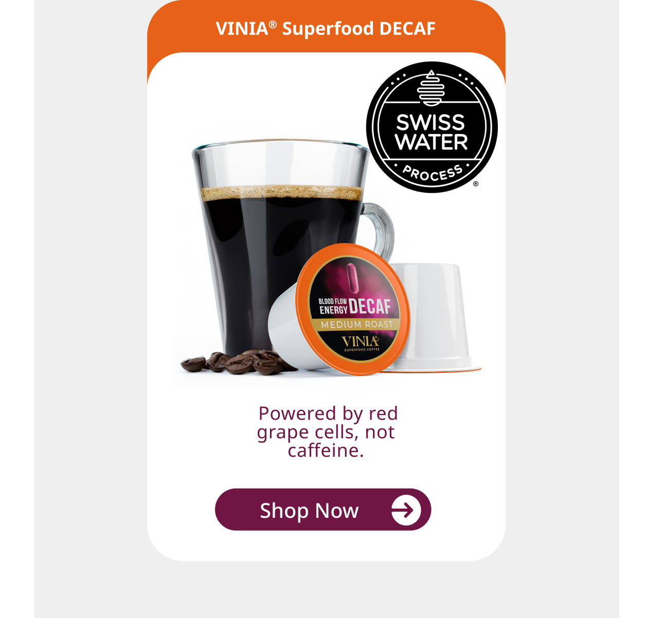 VINIA Superfood DECAF