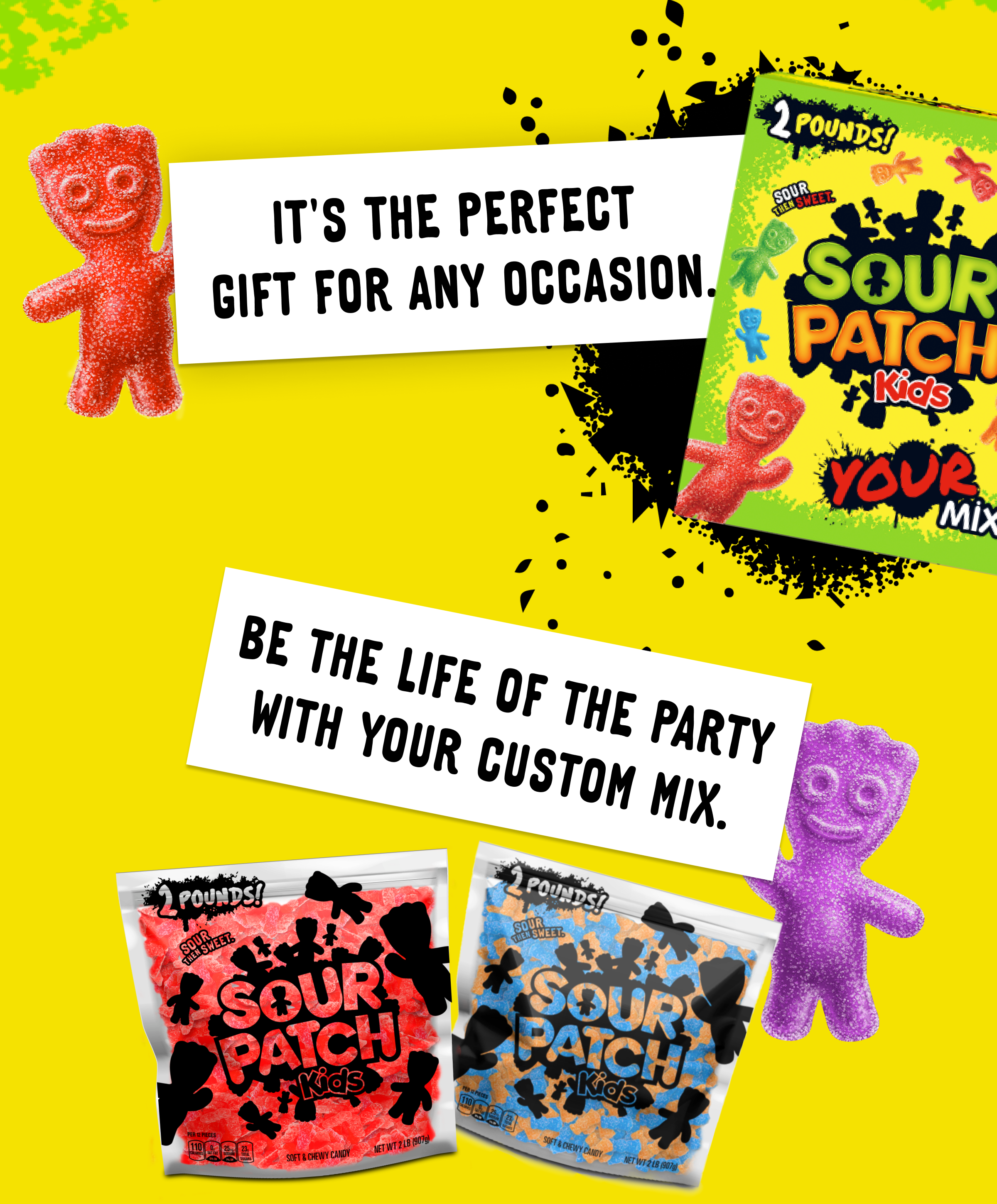 it's the perfect gift for any occasion. Be the life of the party with your custom mix.