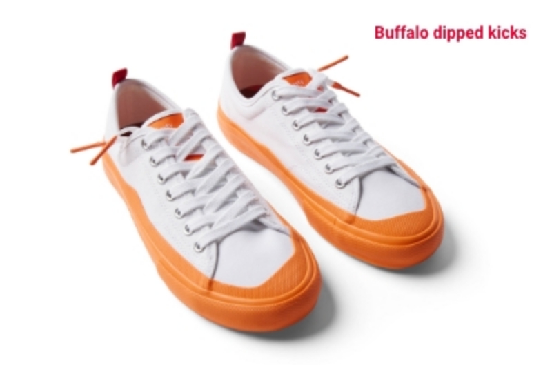 Buffalo dipped kicks