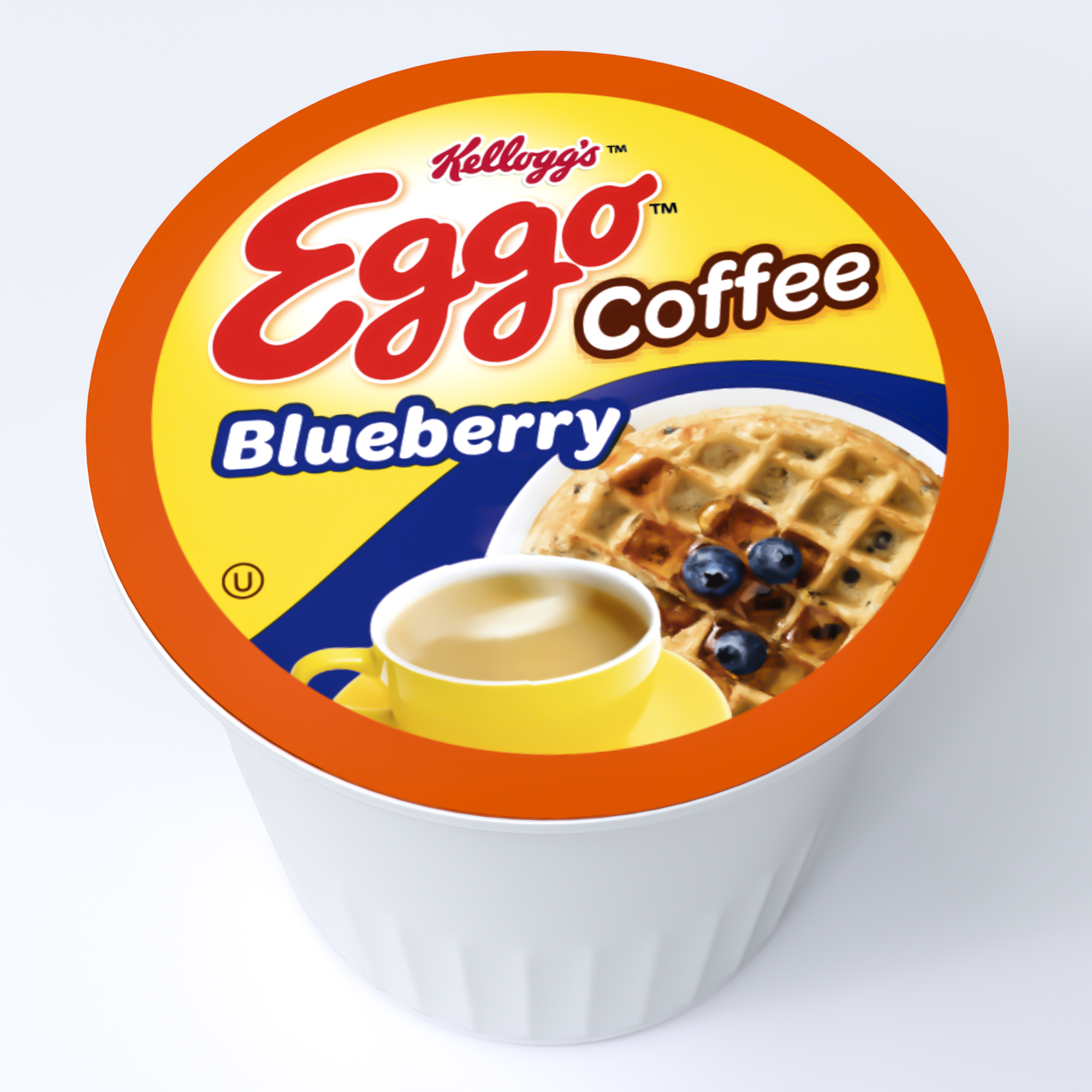 Image of Eggo Coffee Blueberry Waffle