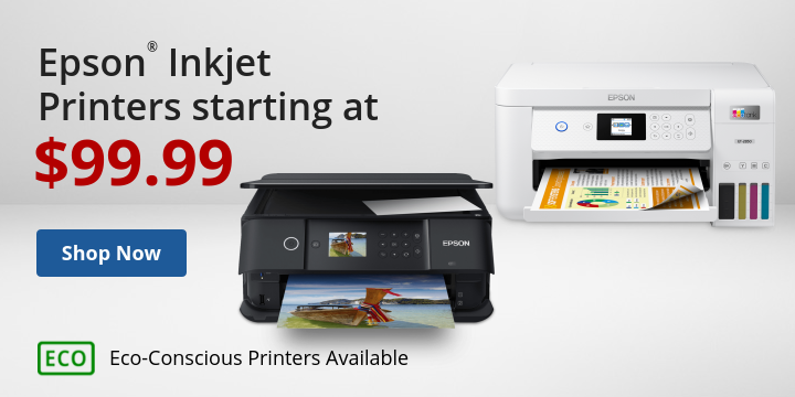 Epson Inkjets starting at $99.99