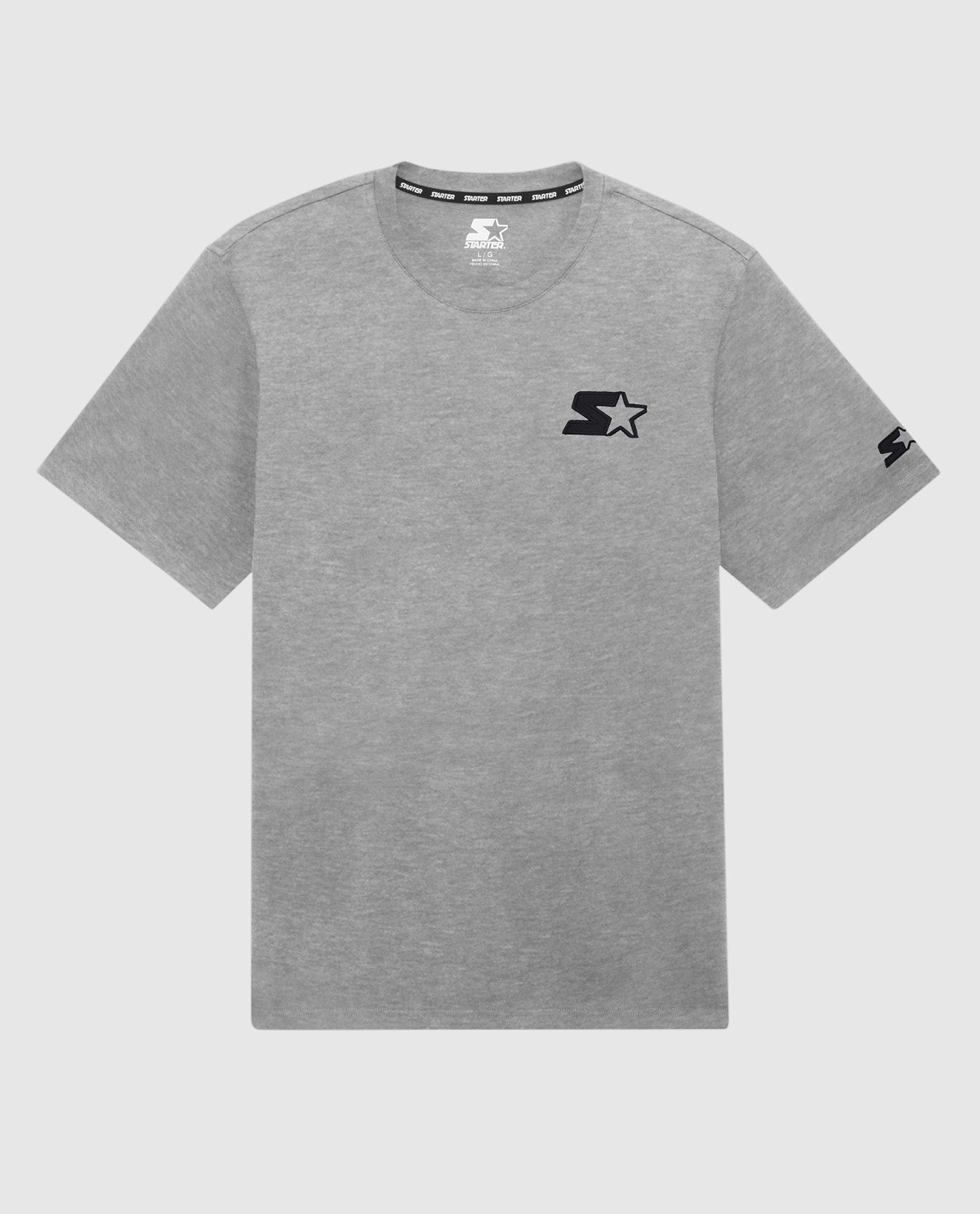 Image of Starter Kenny Crew Neck Tee Heather Grey