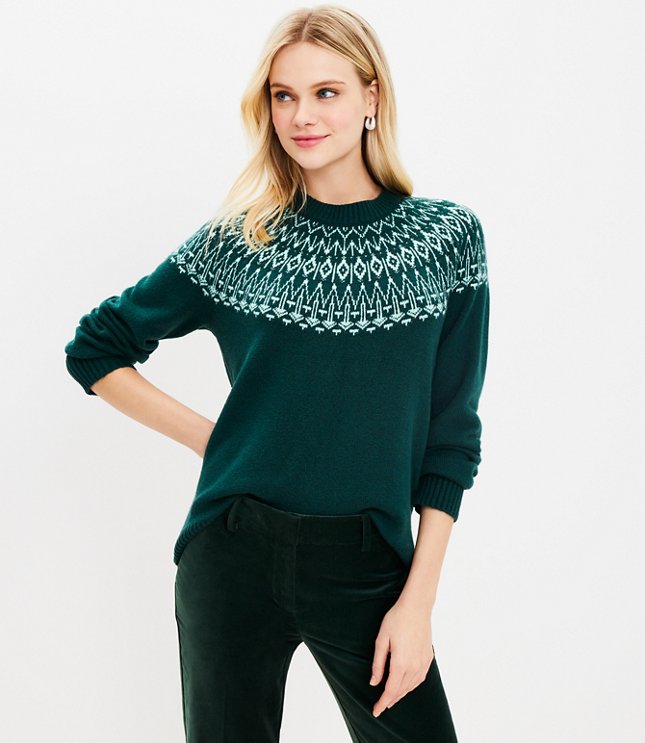 Fair Isle Everyday Sweater