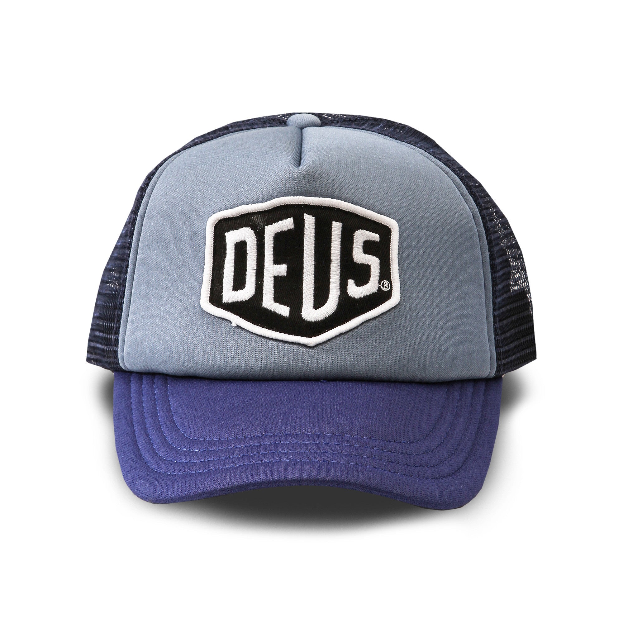 Image of Baylands Trucker Hat - Blue-Navy