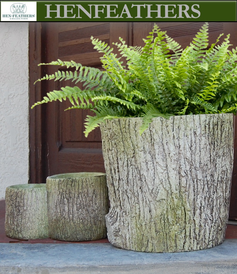 Shop the Lake Placid Faux Bois Planter 