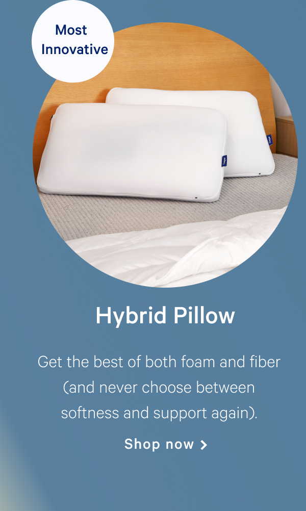 Hybrid Pillow >> Shop now >>