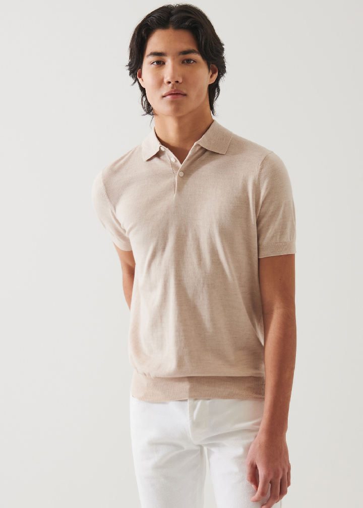 COTTON CUPRO POLO