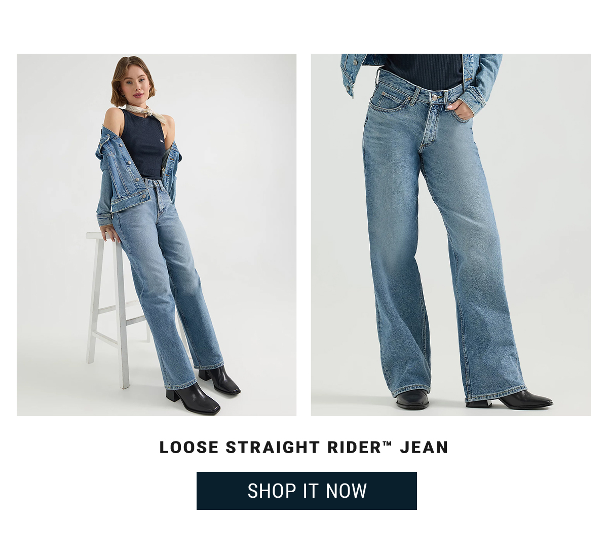 LOOSE STRAIGHT RIDER™ JEAN. Shop it Now