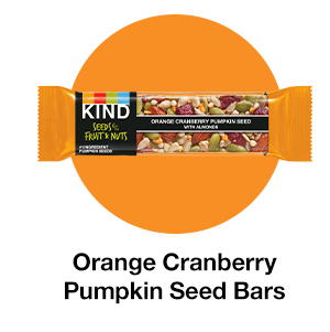 Orange Cranberry Pumpkin Seed Nut Bars