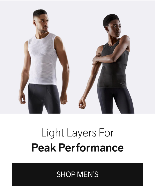 Light Layers for Peak Performance | SHOP MEN’S