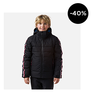 BOYS' HIVER POLYDOWN SKI JACKET