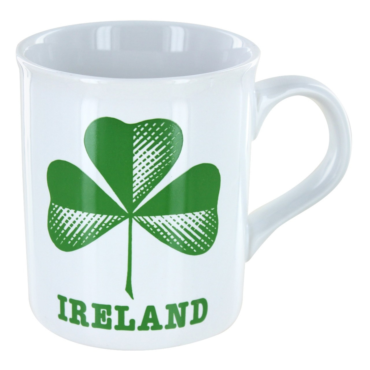 Image of Irish Shamrock Ceramic Mug - 8oz